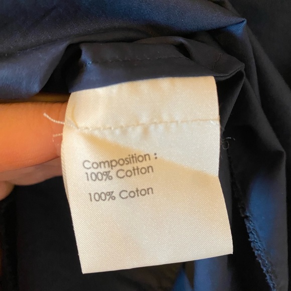 Phillip Lim navy blue dress with metallic collar.  Size 4 - Picture 4 of 4